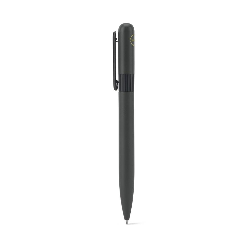 Pix metal reciclat Elsie Round, design rotunjit Gun metal