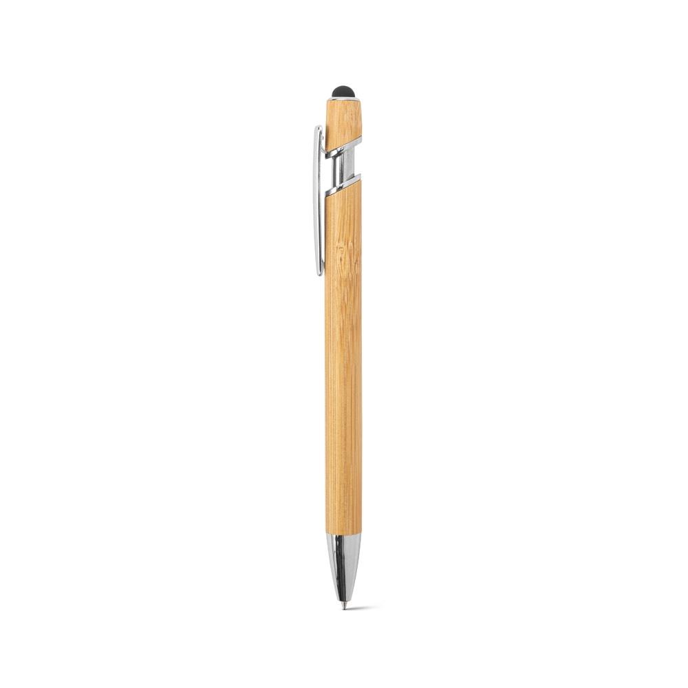 Pix bambus Neil Bamboo, detalii aluminiu cromat Natural