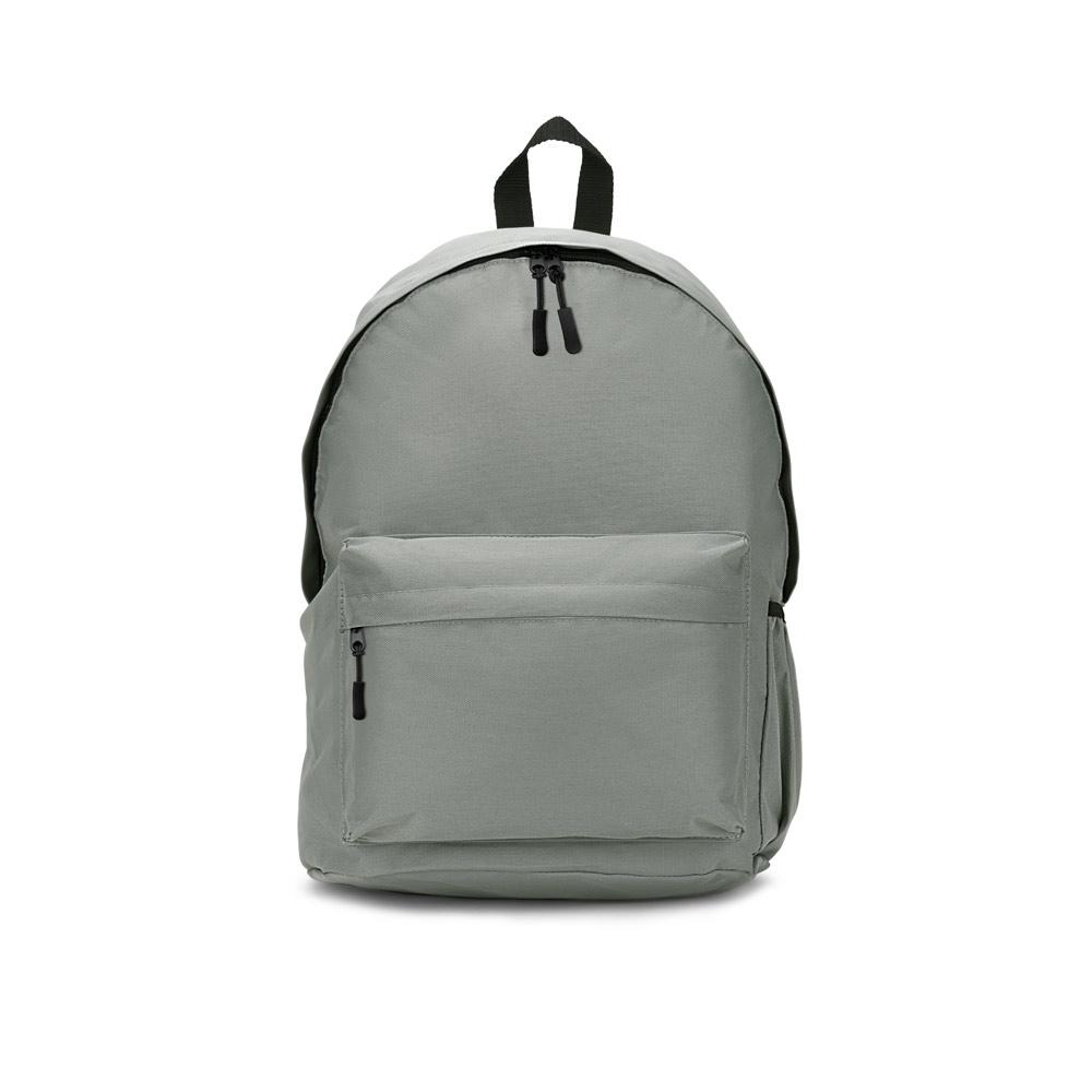 Rucsac clasic Rosario din poliester reciclat 600D Gri deschis