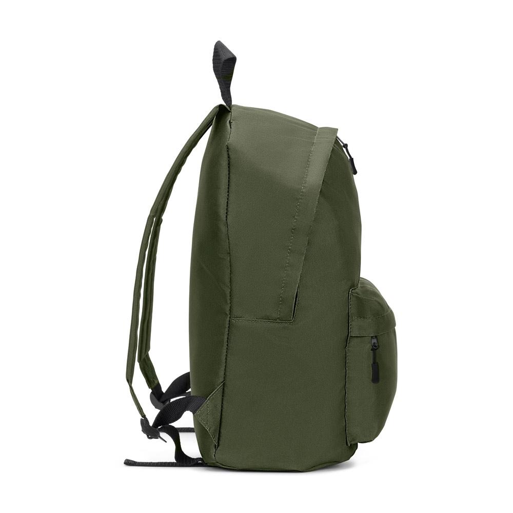 Rucsac clasic Rosario din poliester reciclat 600D Verde închis
