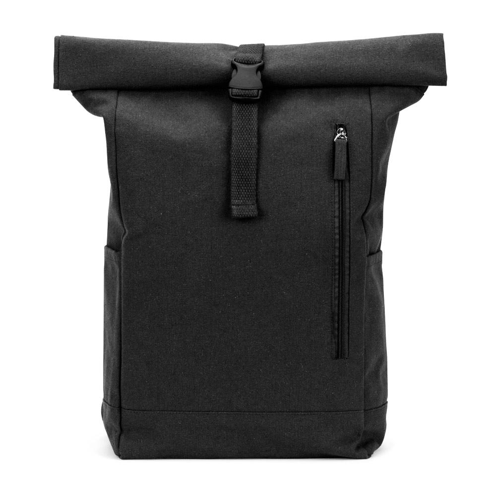 Rucsac bumbac și poliester reciclat Saint, închidere rulată, 380 g/m²