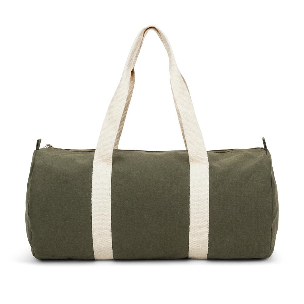 Geantă sport Saint Sport din bumbac și poliester reciclat, 380 g/m² Verde închis