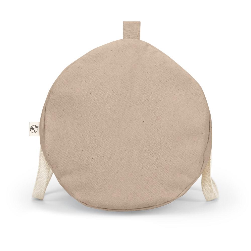 Geantă sport Saint Sport din bumbac și poliester reciclat, 380 g/m² Natural