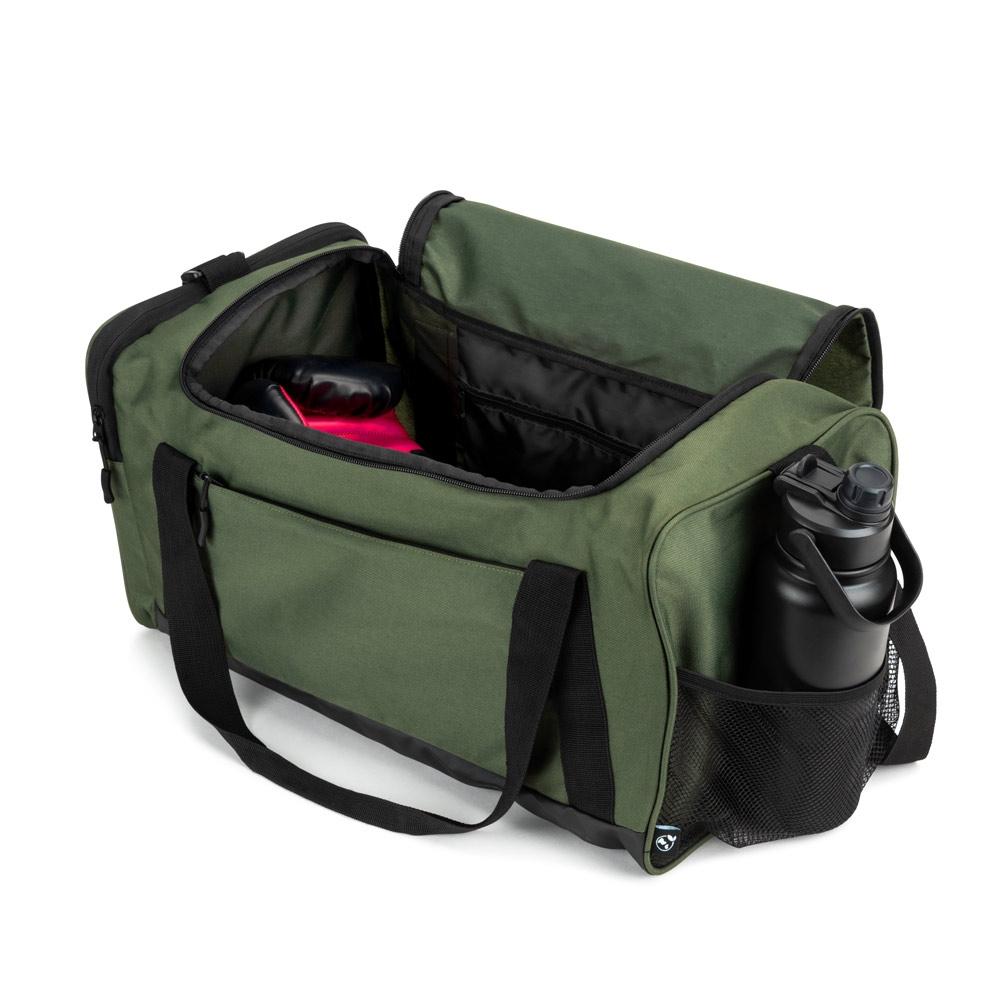 Geantă sport Faro din poliester reciclat 600D Verde închis