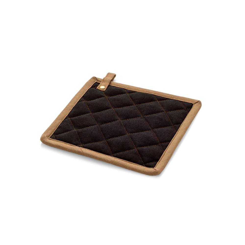 Suport vase Cloves din pânză bumbac, 275 g/m² Negru