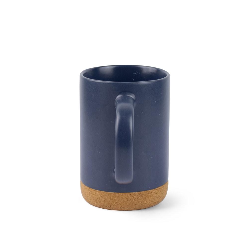 Cană ceramică Constellation Cork, bază plută, 320 ml Albastru marin