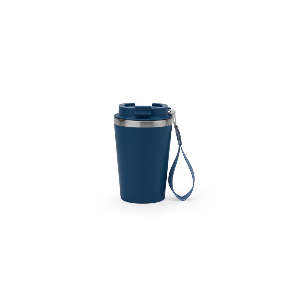 Cană călătorie Spitz din oțel inoxidabil reciclat și PP, finisaj mat, 440 ml