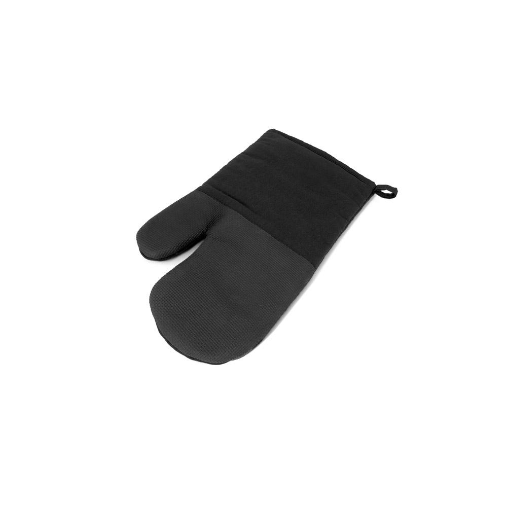 Mănușă bucătărie Lawson din bumbac și silicon Negru