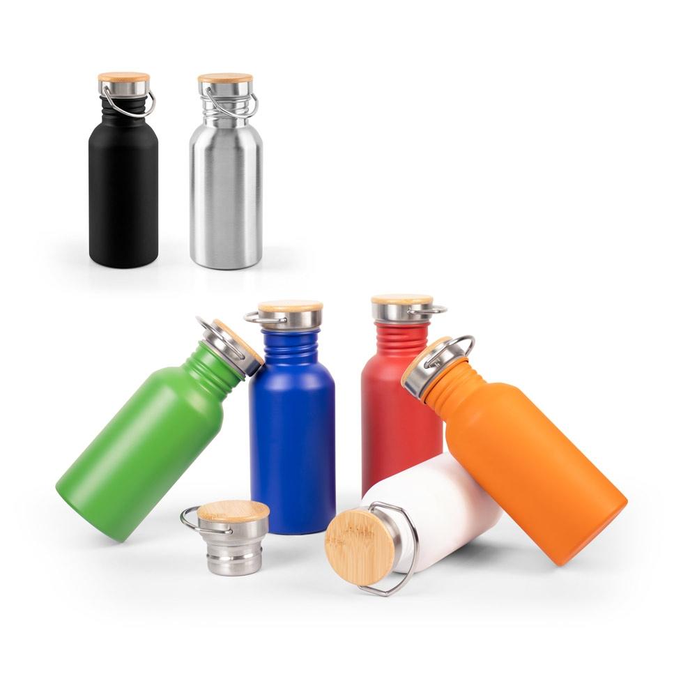 Sticlă oțel inoxidabil Ewing, perete simplu, 90% reciclat Negru