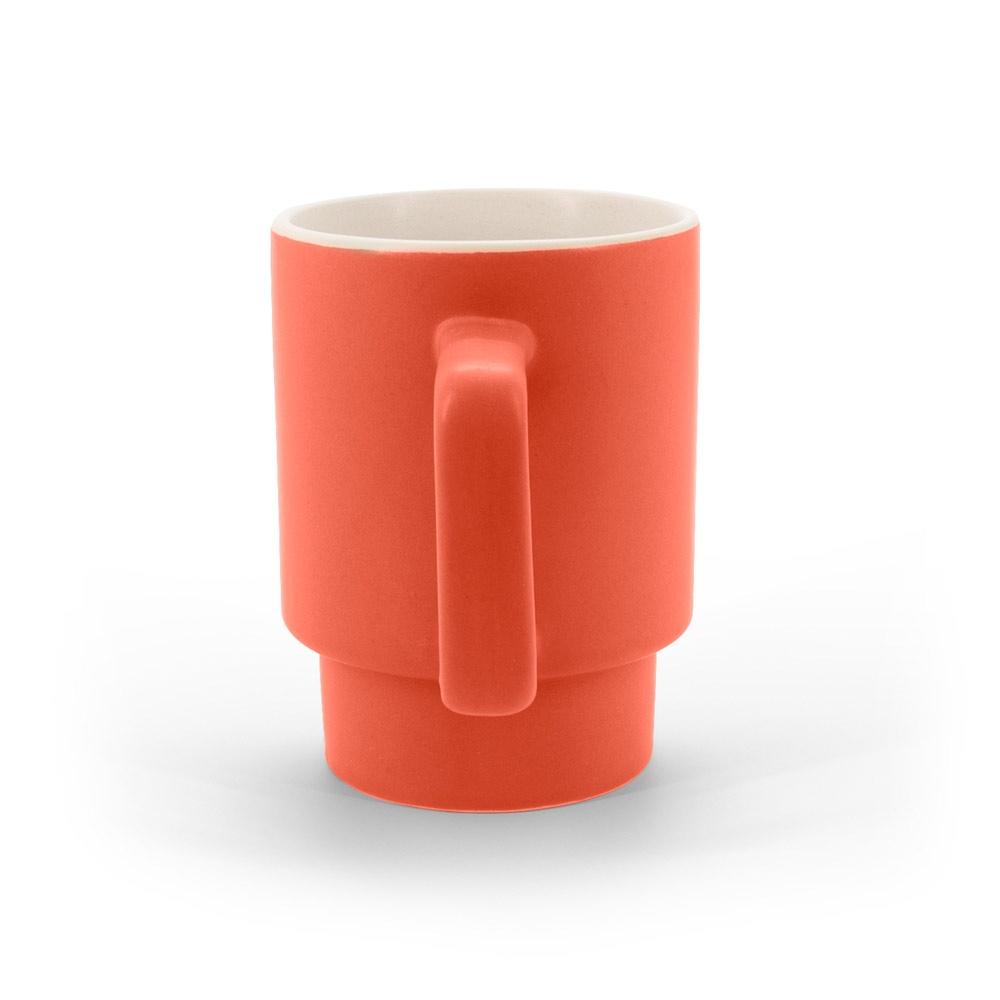 Cană ceramică Kuerten, finisaj mat, 330 ml Roșu
