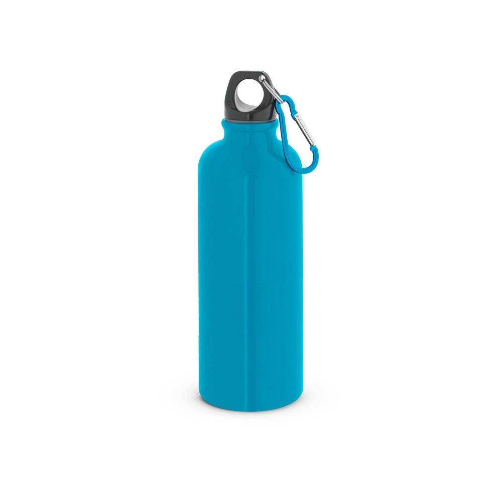 Sticlă oțel inoxidabil Kelce, perete simplu și carabină, 550 ml Albastru deschis