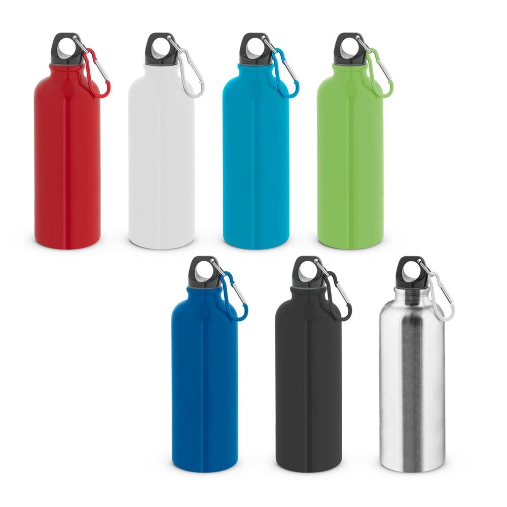 Sticlă oțel inoxidabil Kelce, perete simplu și carabină, 550 ml Alb