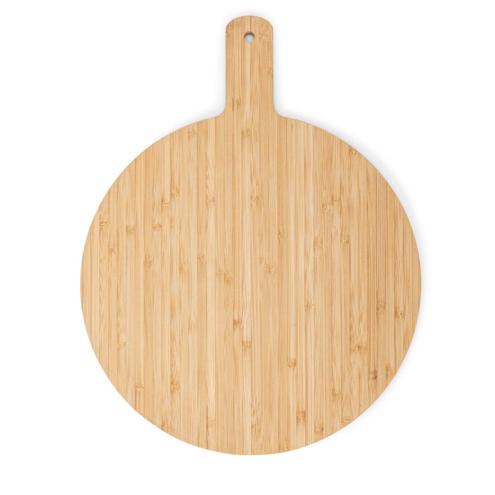 Tavă rotundă Cheesano din bambus Natural