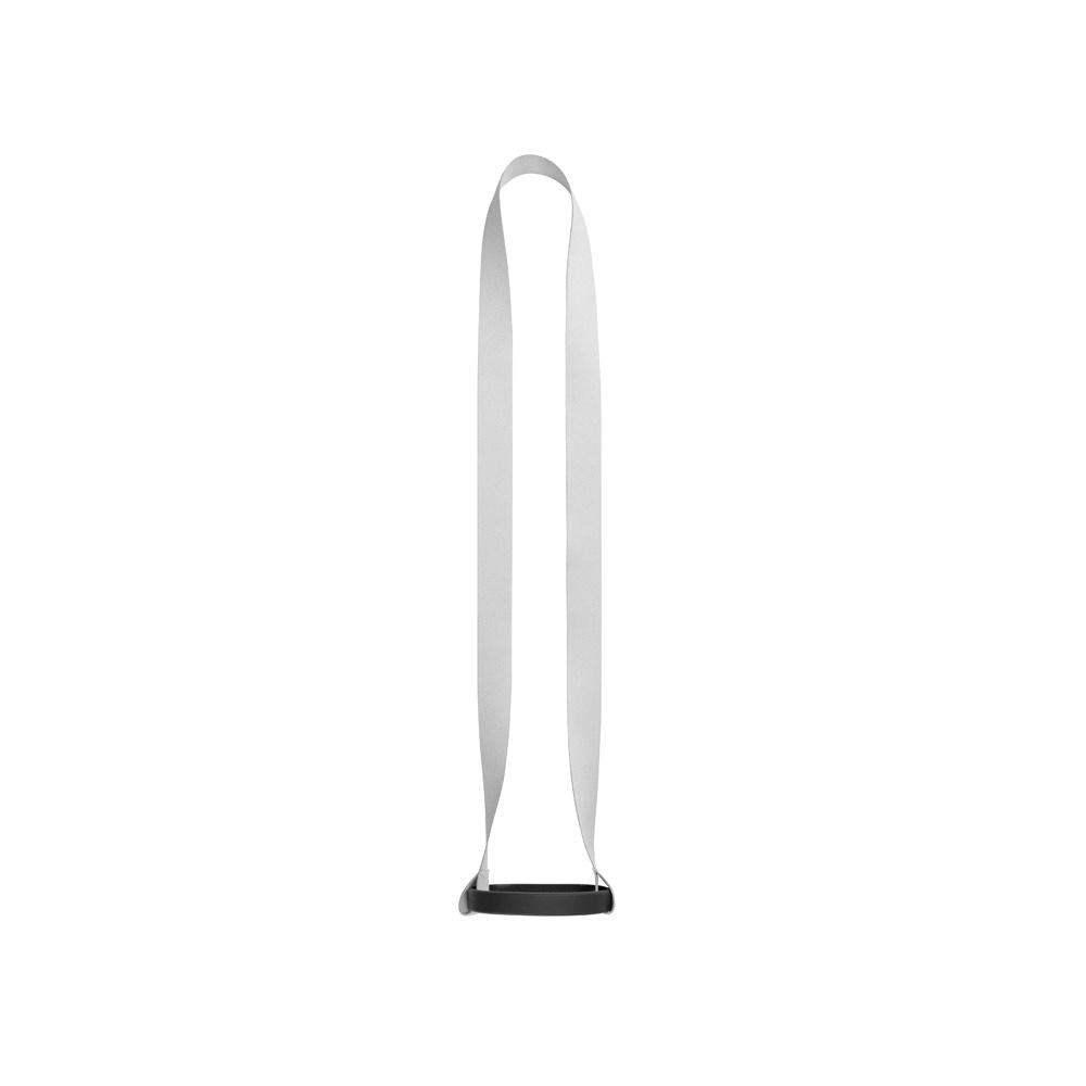 Lanyard Rotherham din poliester reciclat rPET, suport silicon pentru pahare