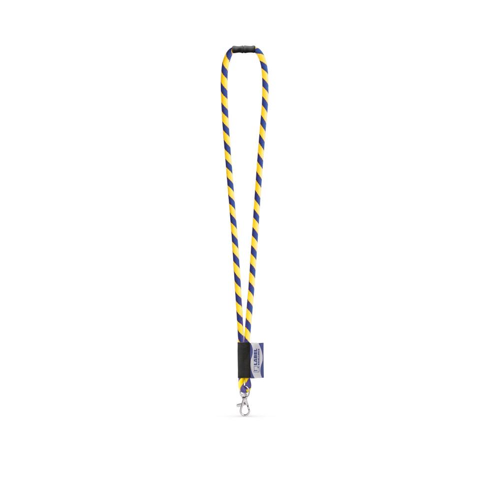 Lanyard personalizat Wisbech din poliamidă