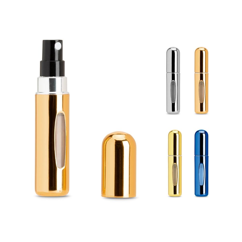 Pulverizator parfum Linden din aluminiu, reîncărcabil Cupru