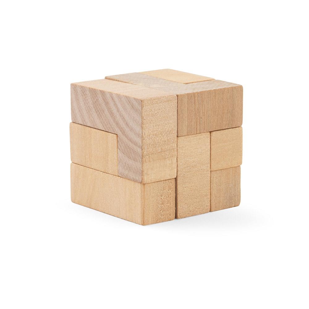 Puzzle lemn Omber, 7 piese Natural