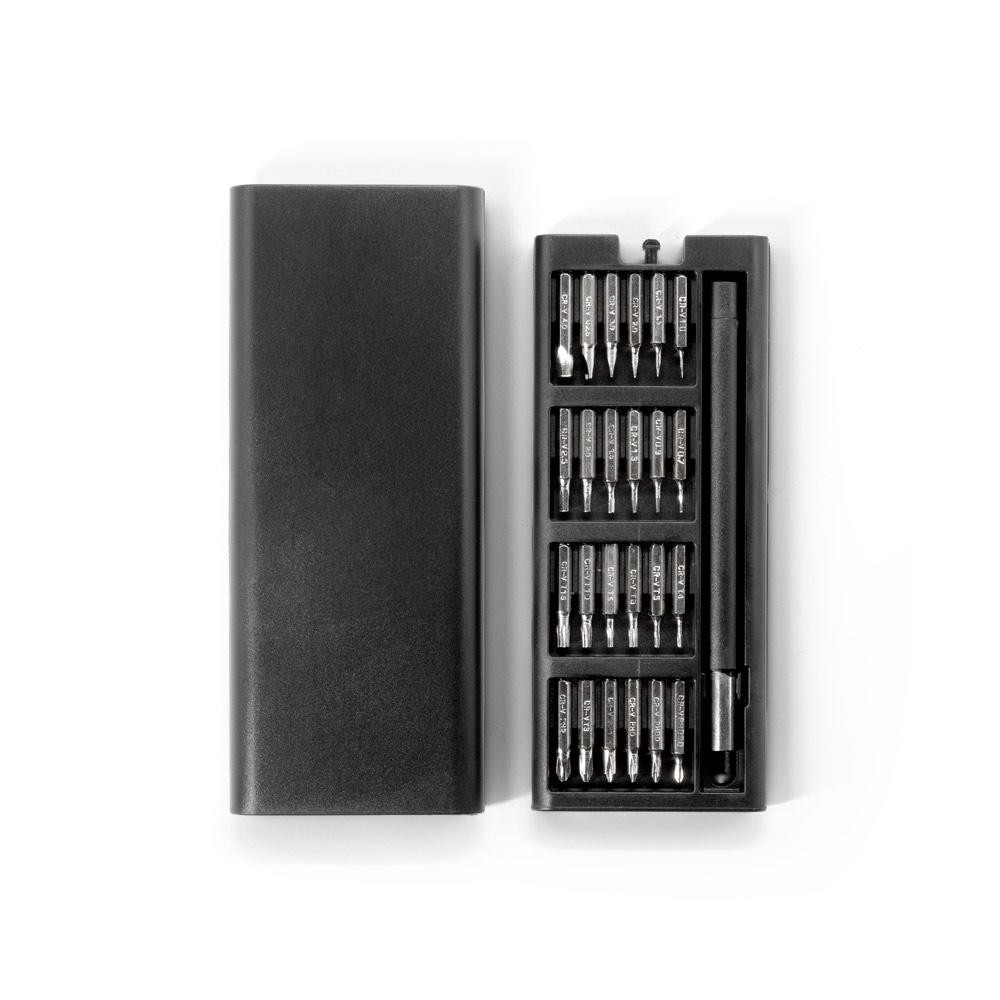 Set șurubelnițe Atom cu vârfuri magnetice, oțel carbon