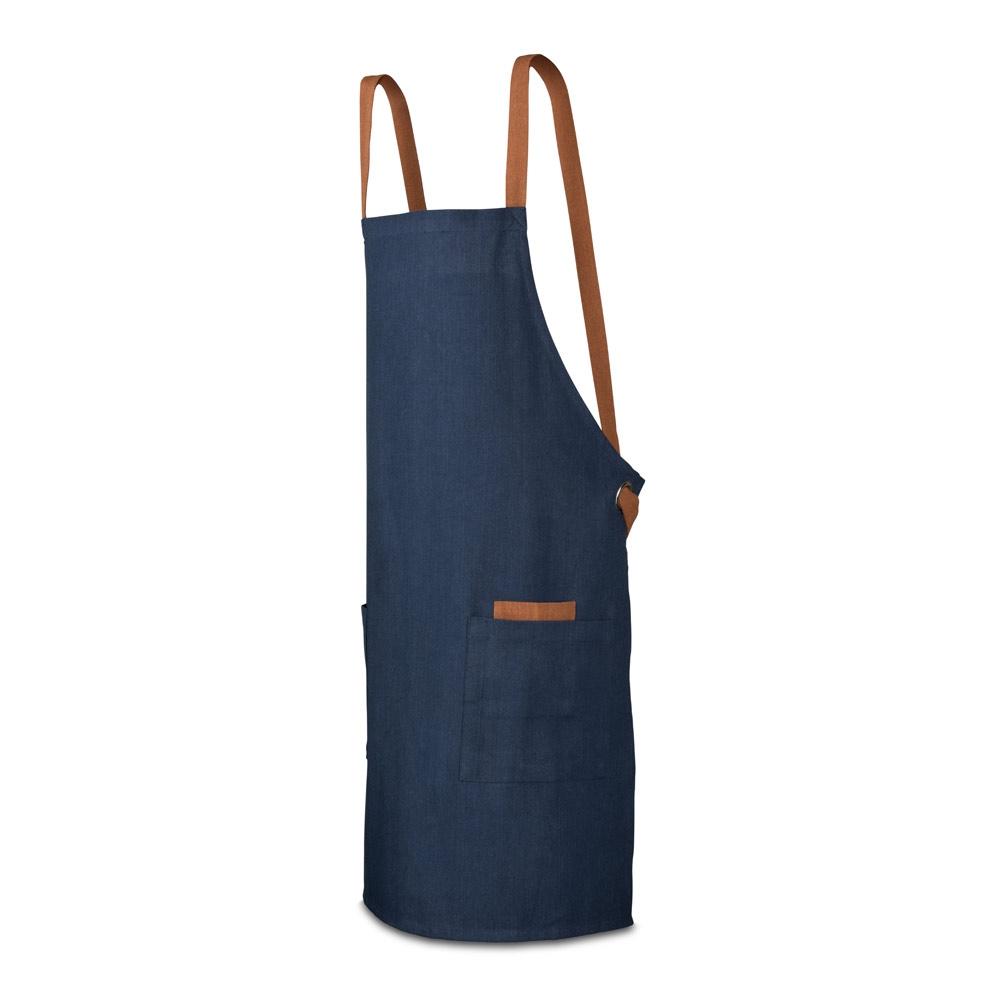Șorț Cardamom din bumbac și poliester reciclat, 220 g/m²