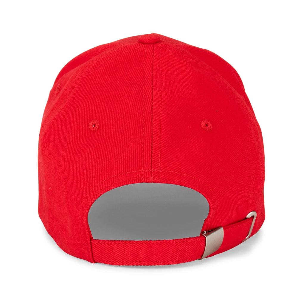 Șapcă bumbac 100% Ashton, 5 panouri, 260 g/m² Roșu