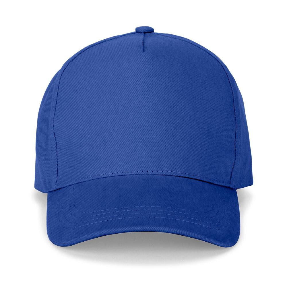 Șapcă bumbac 100% Ashton, 5 panouri, 260 g/m² Albastru Royal