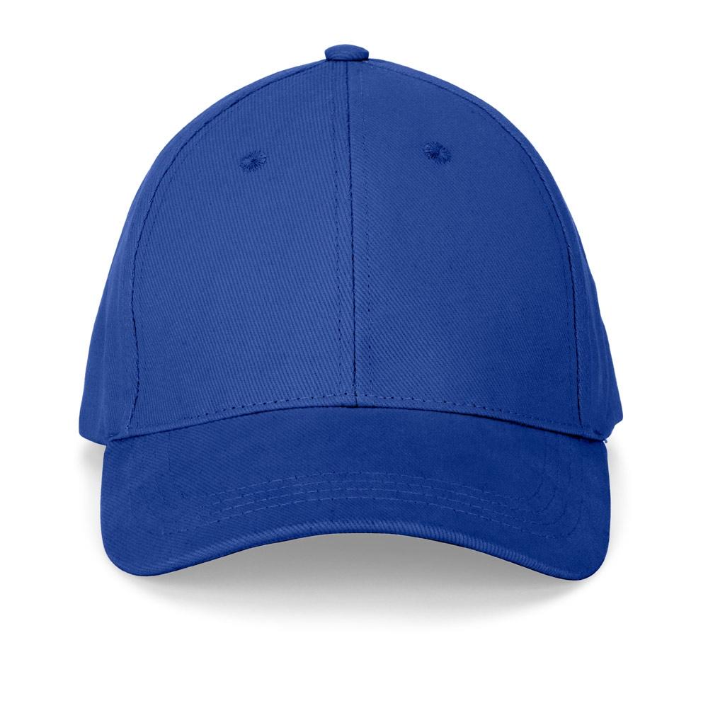 Șapcă bumbac 100% Nathan, 6 panouri, 260 g/m² Albastru Royal