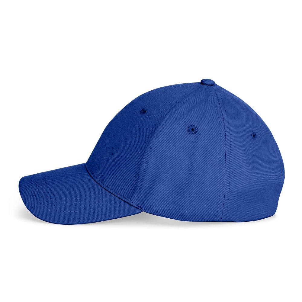 Șapcă bumbac 100% Nathan, 6 panouri, 260 g/m² Albastru Royal