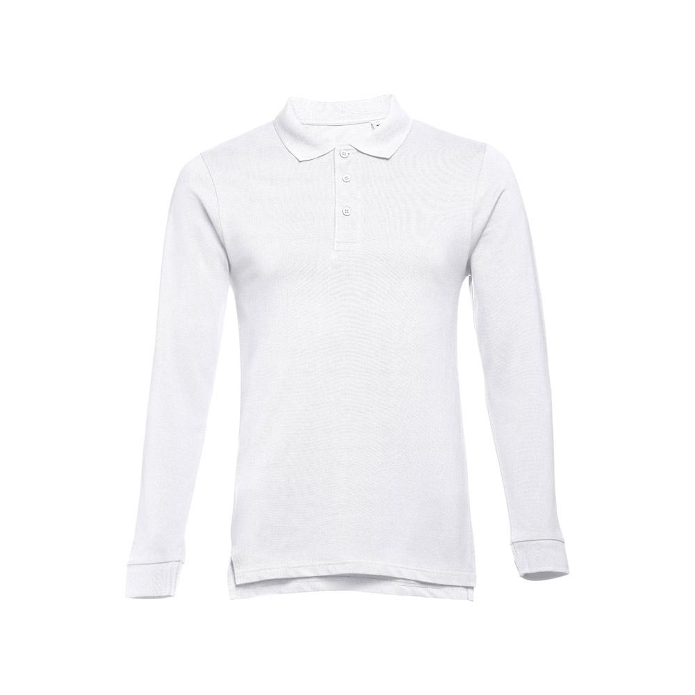 Polo mânecă lungă bărbați Thc Bern Wh Ii Alb XXL