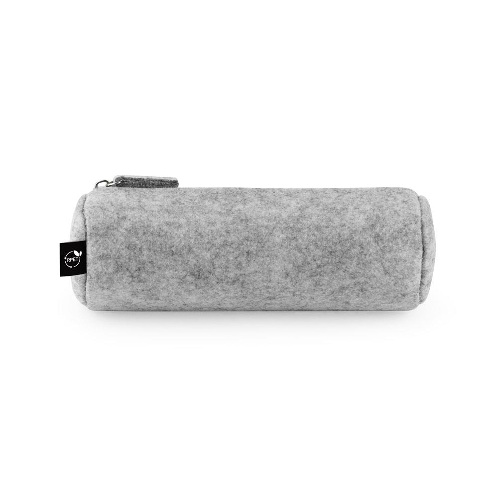 Husă multifuncțională Nomad din pâslă reciclată rPET, riglă și accesorii incluse Gri deschis