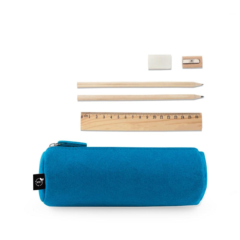 Husă multifuncțională Nomad din pâslă reciclată rPET, riglă și accesorii incluse