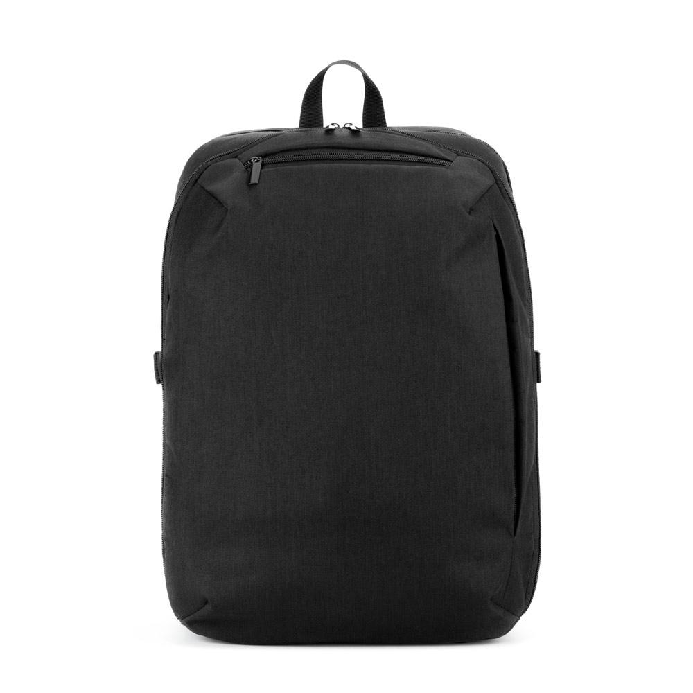 Rucsac Udine din poliester reciclat 300D, deschidere completă, 16''