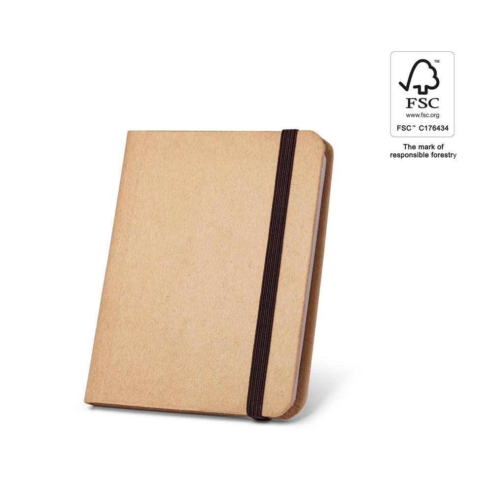 Notebook A7 Bronte Ii, pagini simple Natural