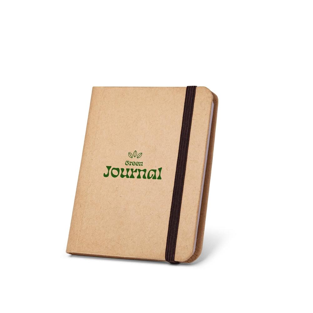 Notebook A7 Bronte Ii, pagini simple Natural