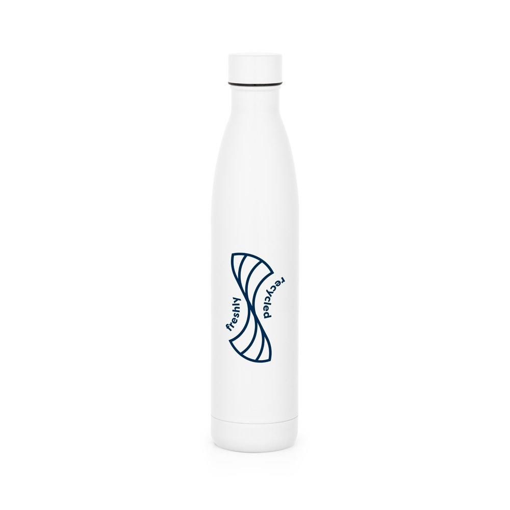Sticlă oțel inoxidabil Re-buffon Xl Ii, perete dublu, 90% reciclat, 1L Alb