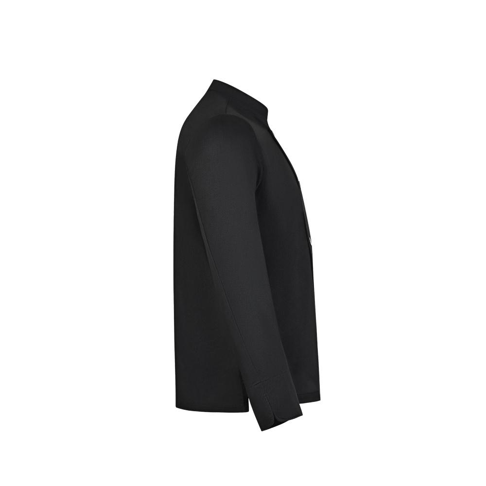 Jachetă de bucătărie cu mâneci lungi VL Baco, 190 g/m² Negru L