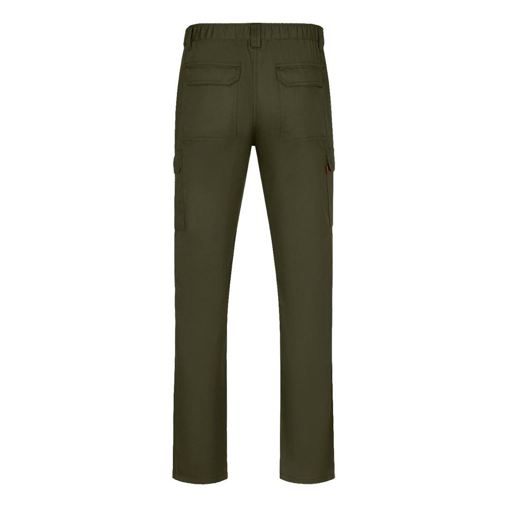Pantaloni cu buzunare multiple VL Hermes, 190 g/m² Verde armată Mărimea 36
