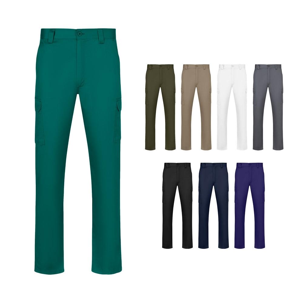 Pantaloni cu buzunare multiple VL Hermes, 190 g/m² Negru Mărimea 36