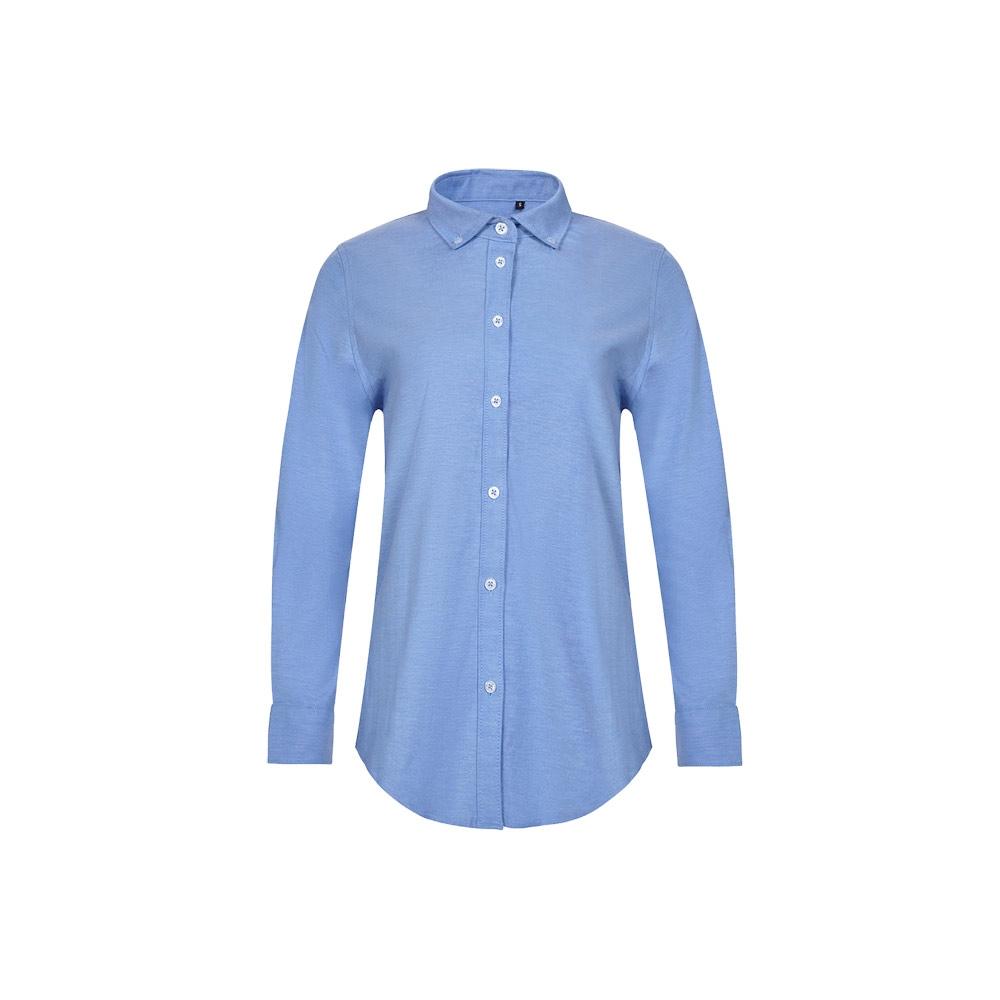 Cămașă Oxford pentru femei VL Prithvi Women, 180 g/m² Albastru XXL