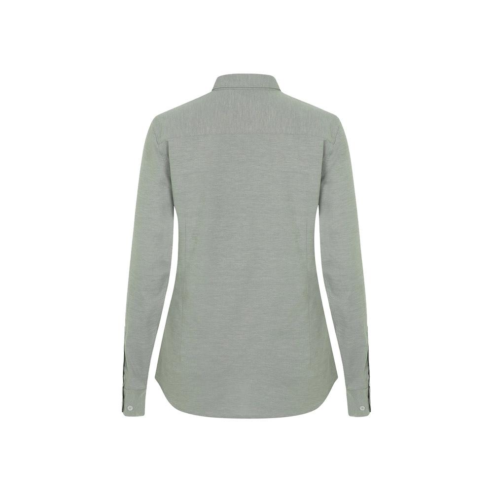 Cămașă Oxford pentru femei VL Prithvi Women, 180 g/m² Verde XXL