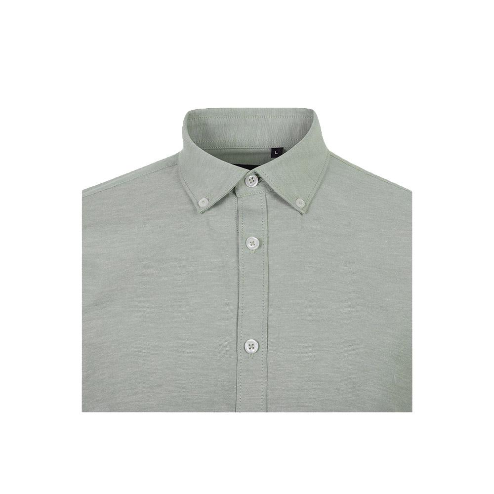 Cămașă Oxford pentru bărbați VL Prithvi Man, 180 g/m² Verde XXL