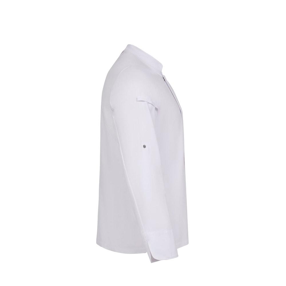 Jachetă de bucătărie unisex VL Agni, 190 g/m² Alb XS