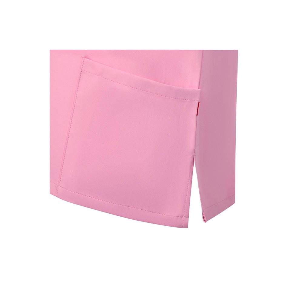Tunică cu mâneci scurte VL Flora, 140 g/m² Roz L