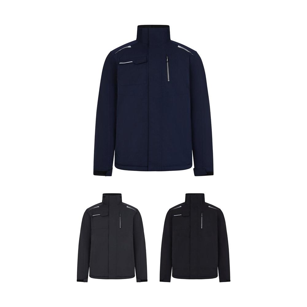 Jachetă matlasată VL Nyx, 180 g/m² Gri 3XL