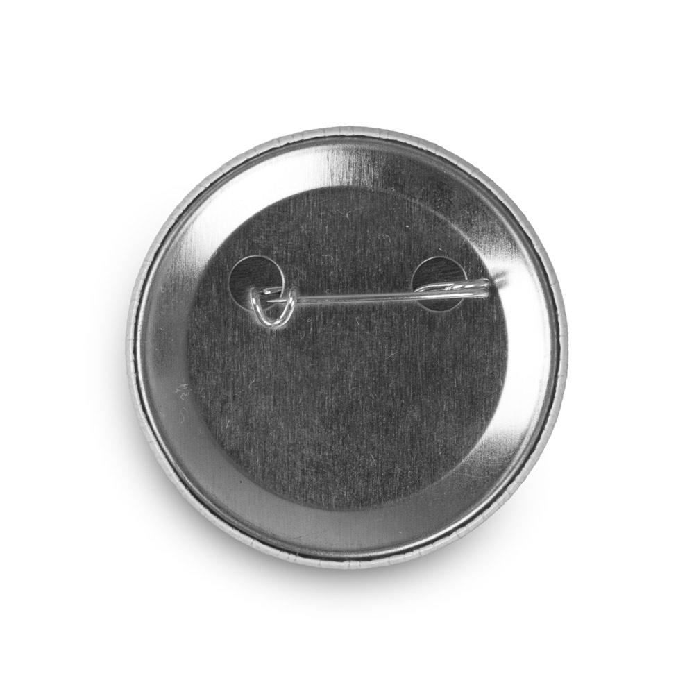 Insignă Button Pin 6 Argintiu 