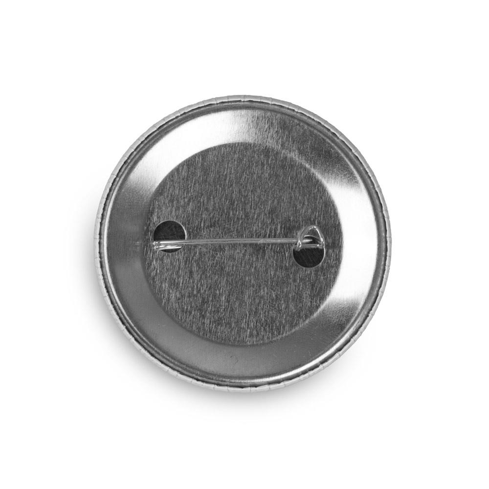 Insignă Button Pin 9 Argintiu 