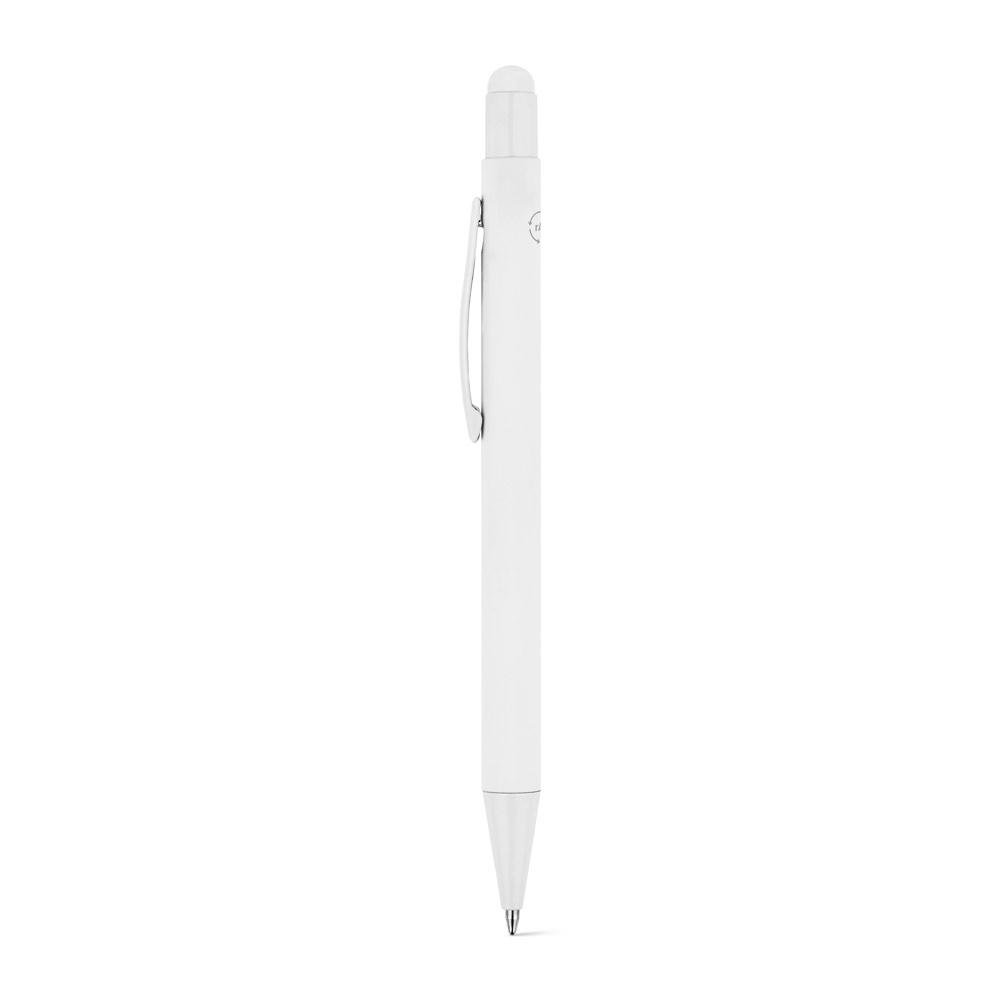 Pix tactil din aluminiu reciclat Clint Touch Alb