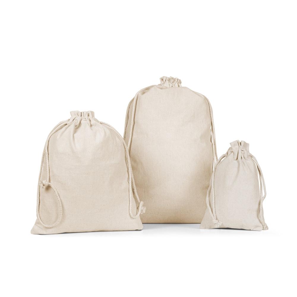 Pungă medie pentru cadou din bumbac Giftwrap M Natural deschis