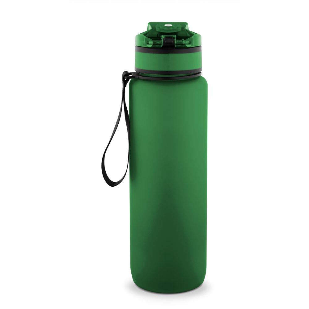 Sticlă din PET reciclat cu marcaje pentru hidratare Eriksson Verde