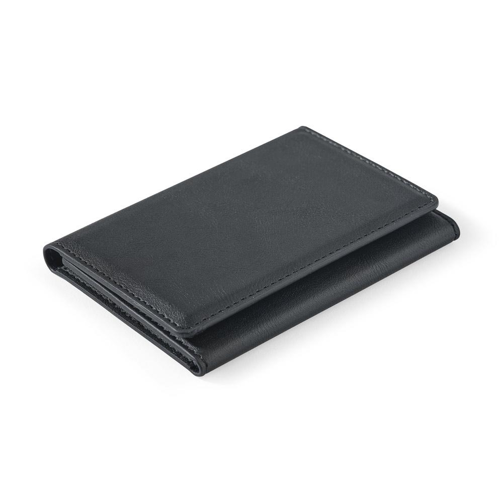 Portofel magnetic din PU cu protecție RFID Harald Negru