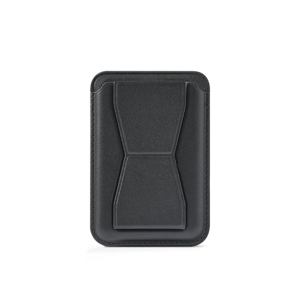 Suport magnetic pentru carduri din PU cu protecție RFID Connor